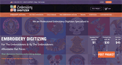 Desktop Screenshot of embroiderydigitizer.com